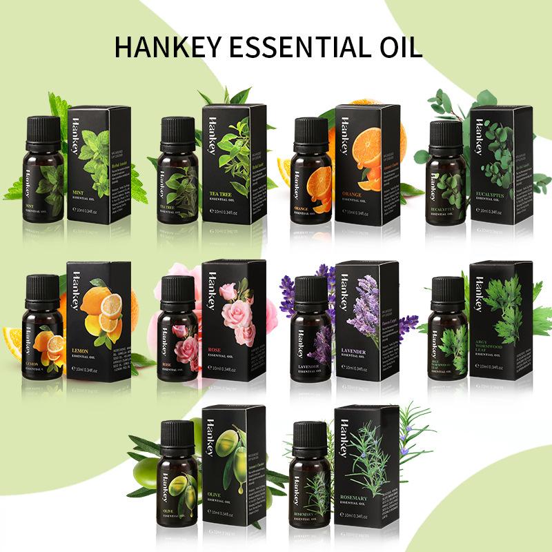 Home Fragrance Gift - 12 Flavors 10ml Essential Oils for