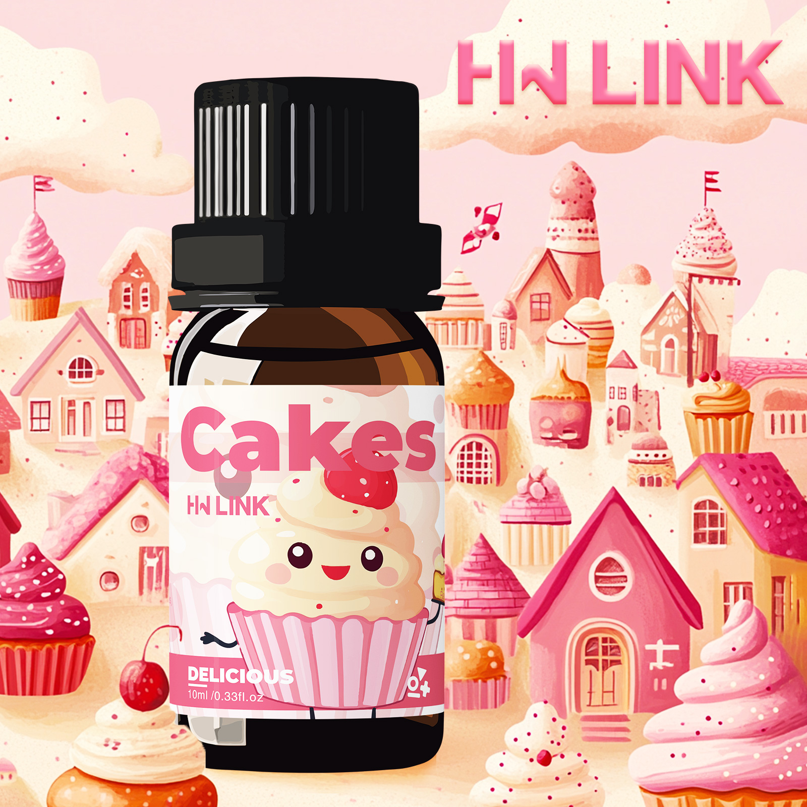 Home Fragrance Gift - 10ml Cakes Essential Oils Perfumes Skin