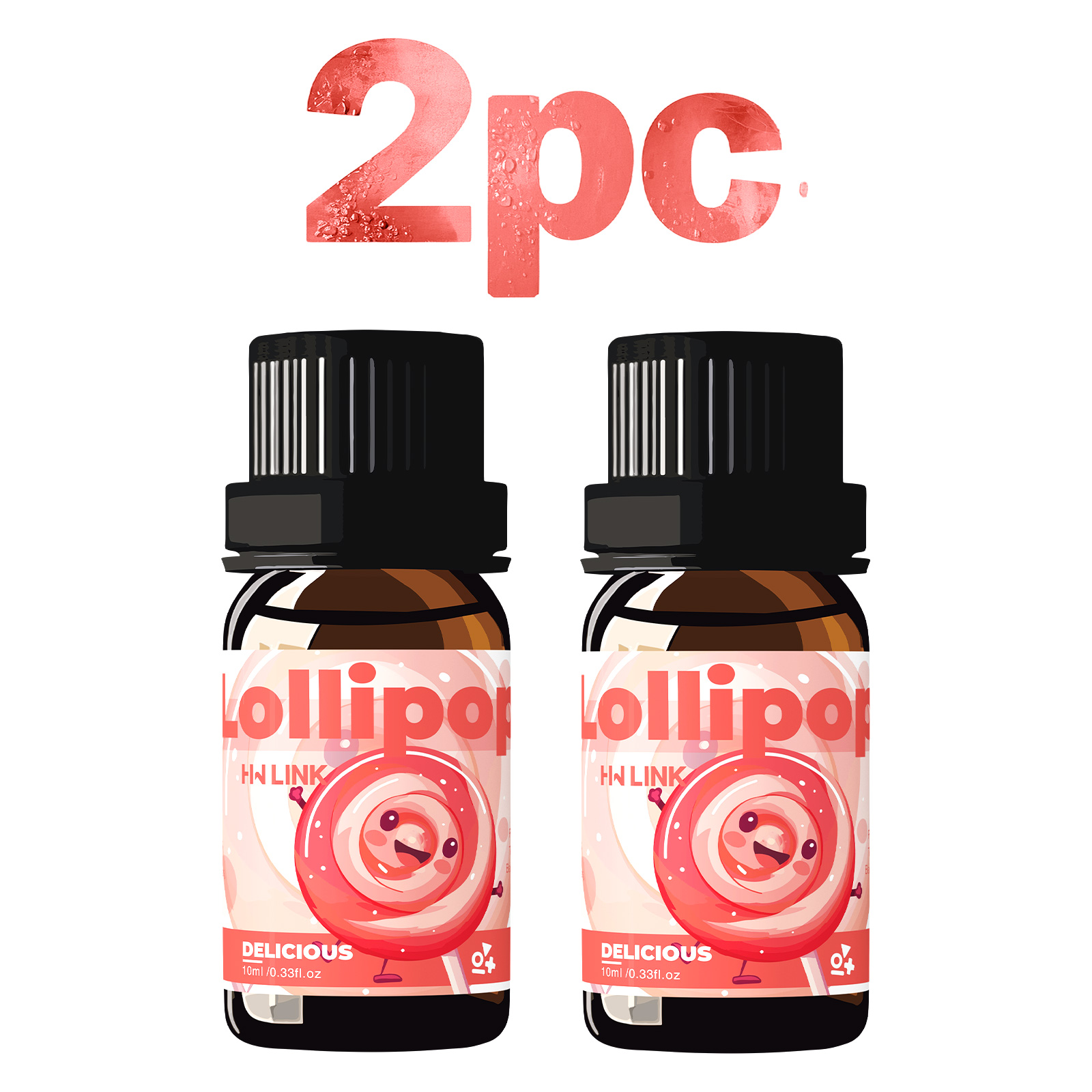 Home Fragrance Gift - 2pc Delicious Essential Oils for candles,