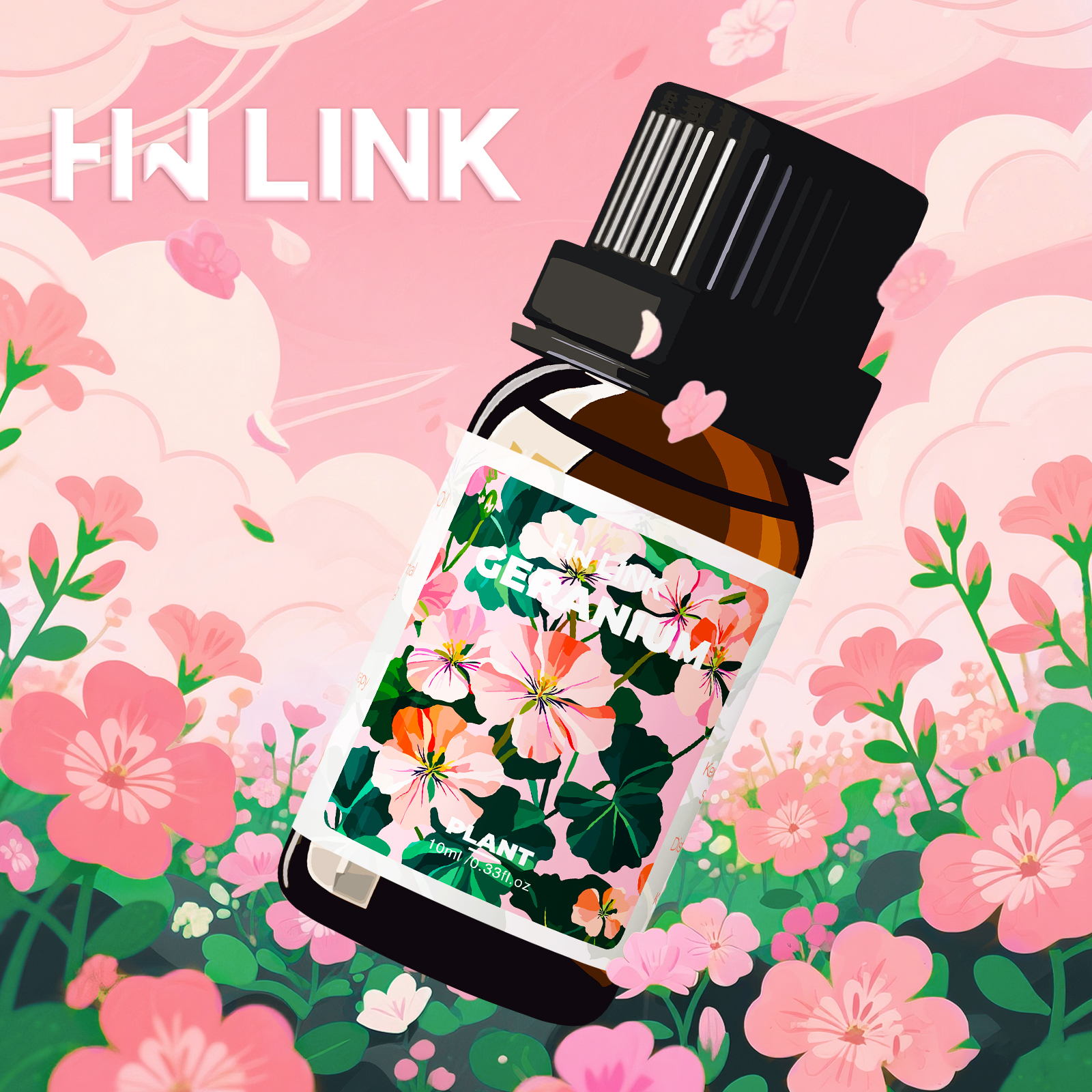 Home Fragrance Gift - Geranium Essential Oil 10ml 100% Pure