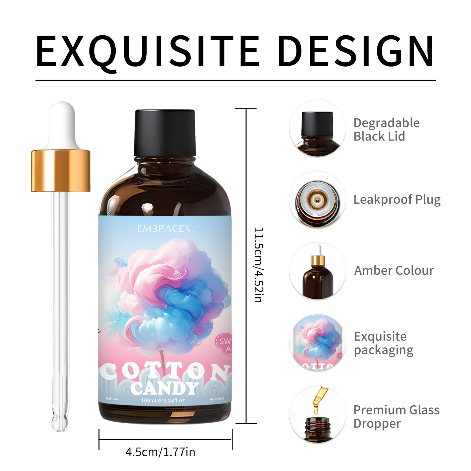 100ml Cotton Candy Essential O - Home Fragrance Gift reseña y precio