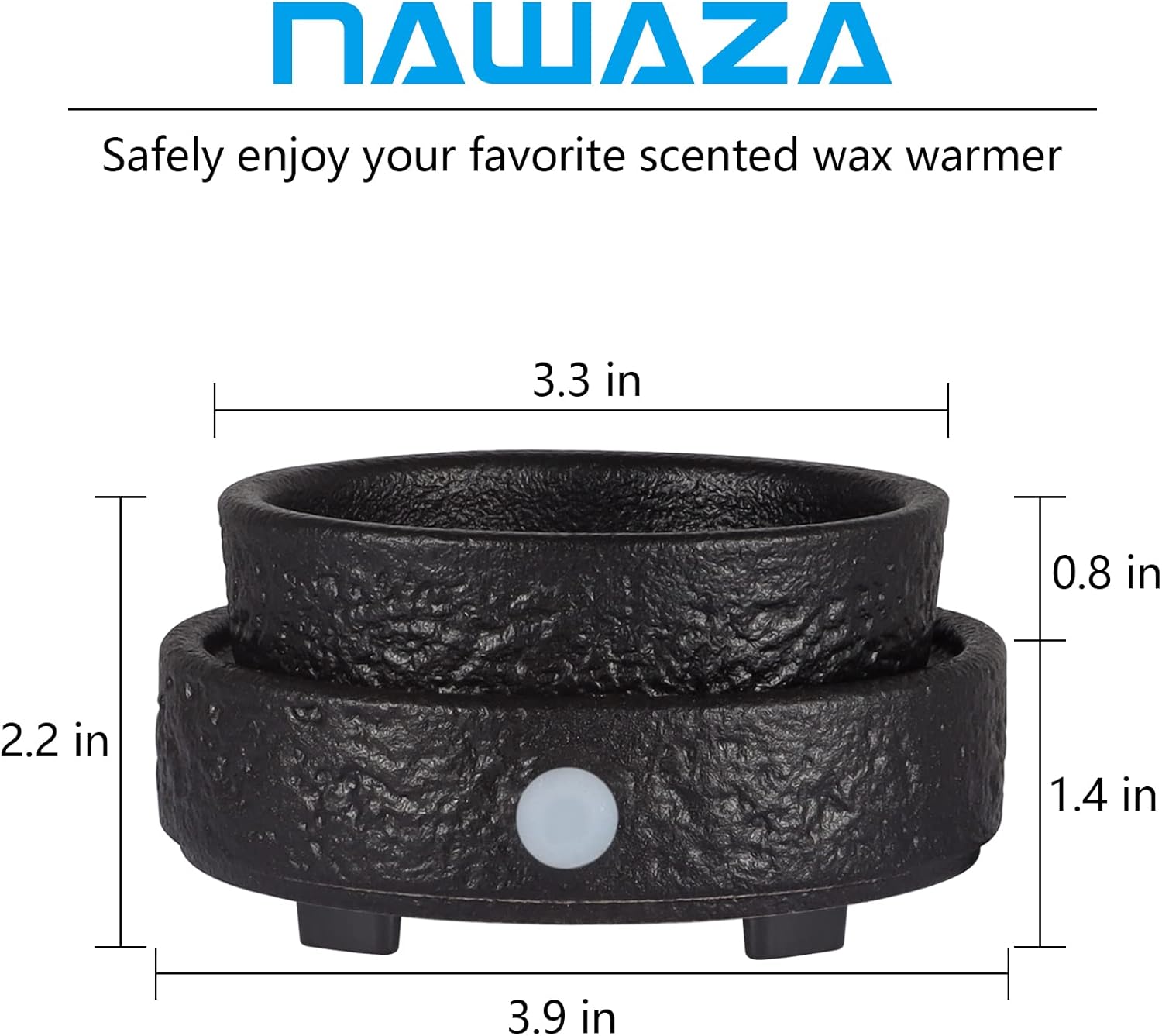 Ceramic Wax Melt Warmer, 3-in- - Home Fragrance Wax Melts reseña y precio