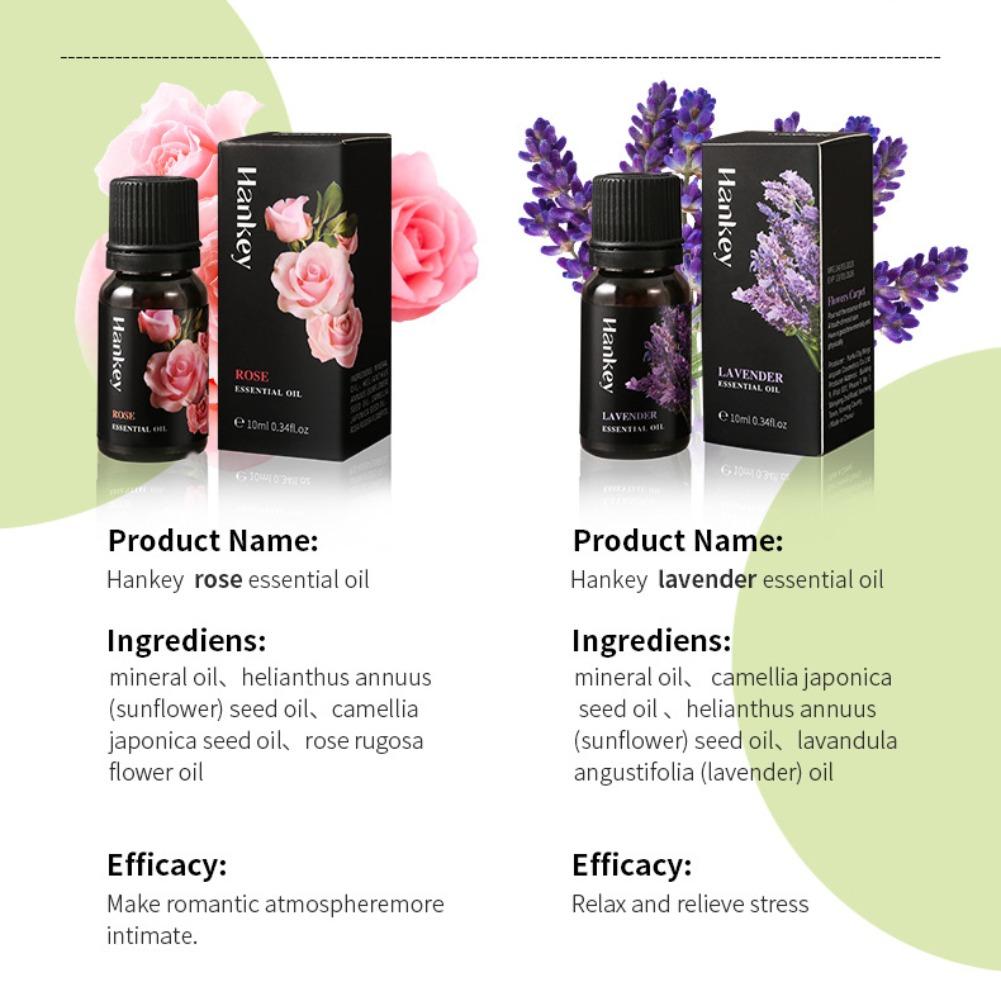 12 Flavors 10ml Essential Oils - Home Fragrance Gift reseña y precio
