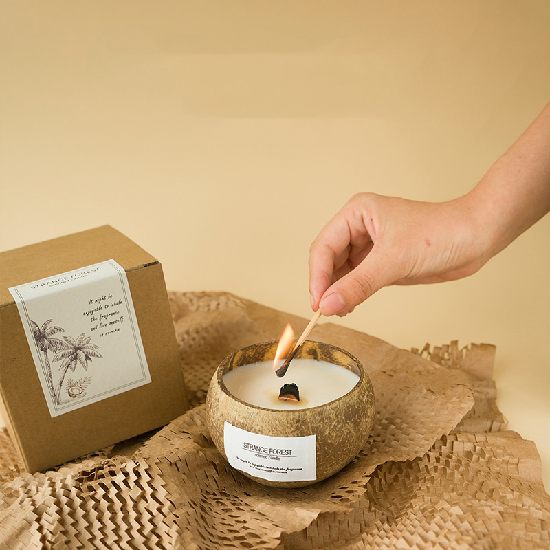 Coconut Shell Aromatherapy Can - Home Fragrance Wax Melts reseña y precio