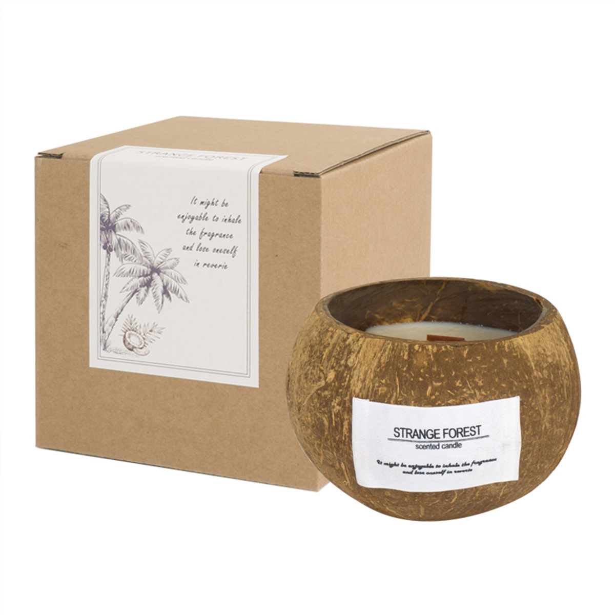 Coconut Shell Aromatherapy Can - Home Fragrance Wax Melts reseña y precio