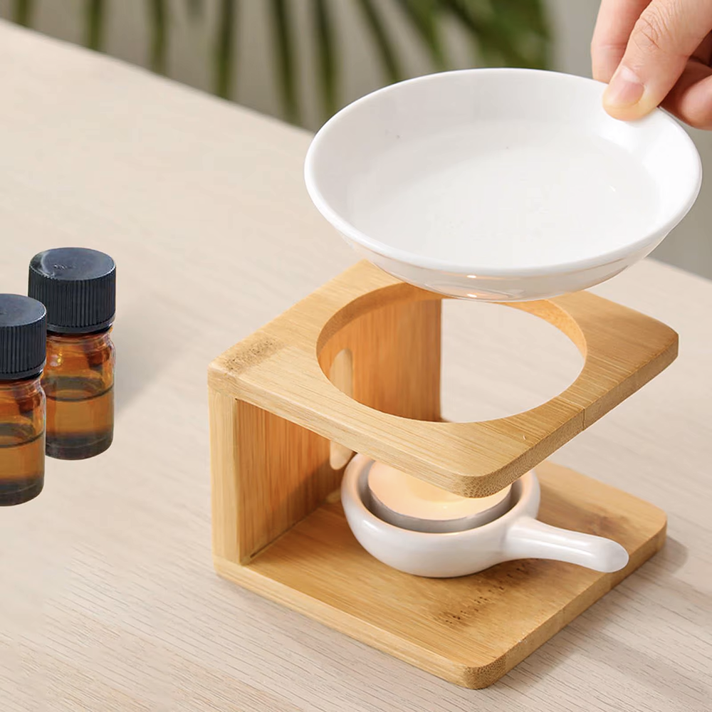 Bamboo Ceramic Essential Oil B - Home Fragrance Wax Melts reseña y precio