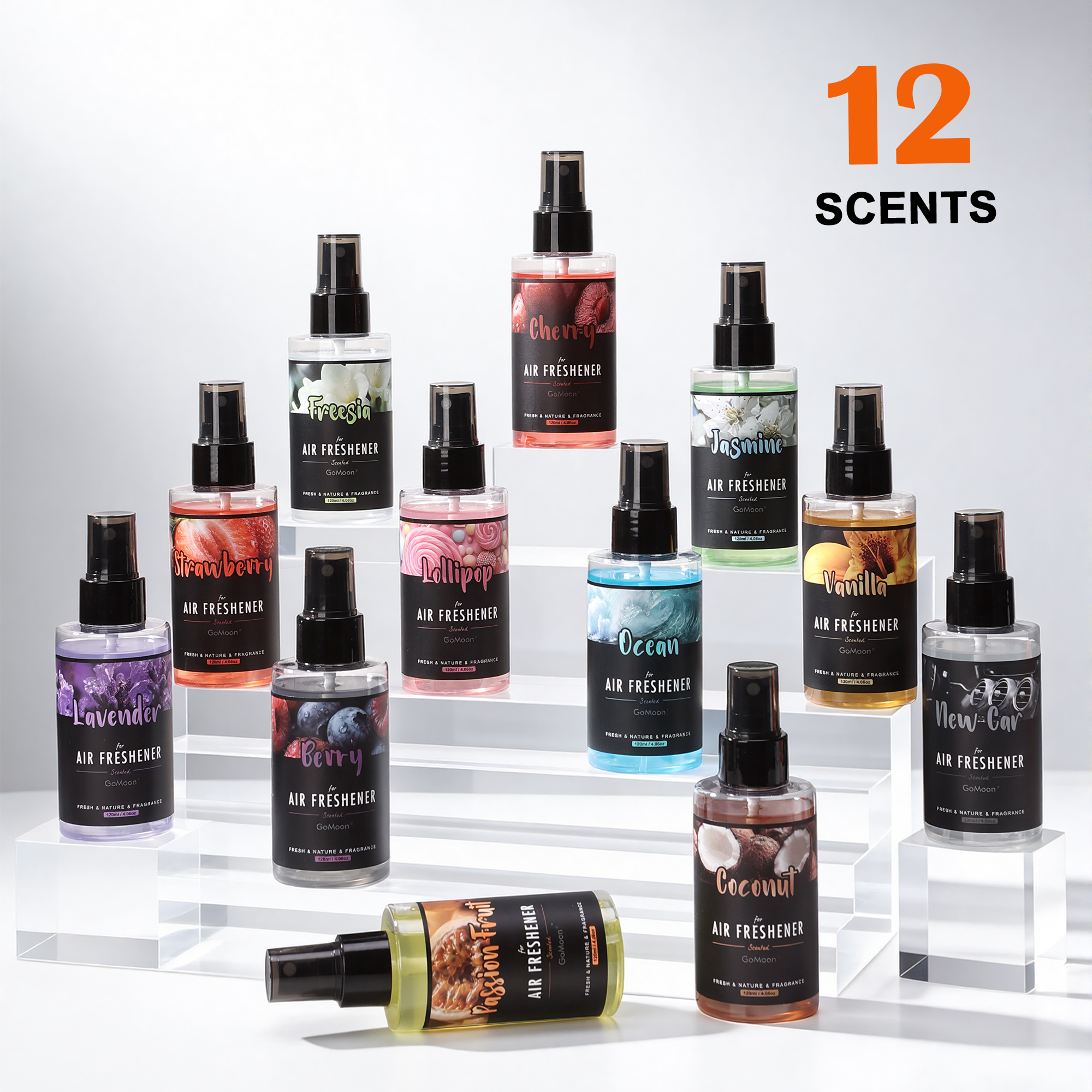 flower/fruit/candy scent car f - Home Fragrance Mist reseña y precio
