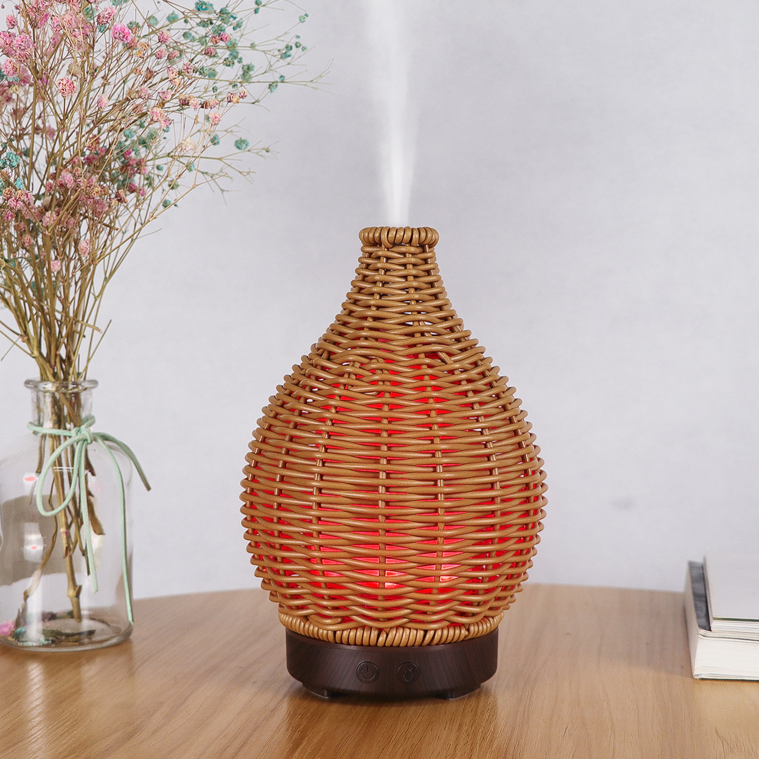 Wood Weave Mini Vase Air Humid - Home Fragrance Mist reseña y precio