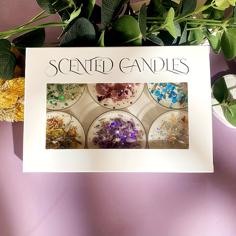Set of 6 Scented Candles Fragr - Home Fragrance Gift reseña y precio