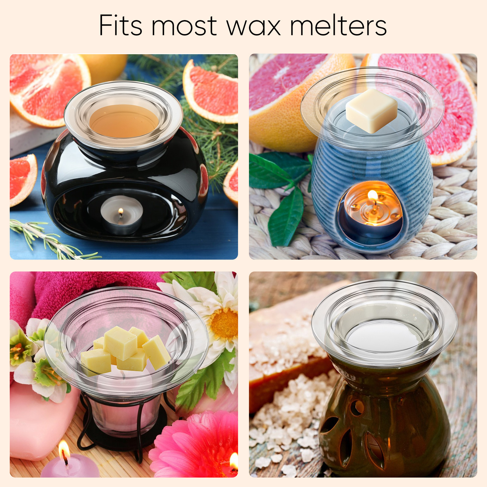 Replacement 4.6 Inch Transpare - Home Fragrance Wax Melts reseña y precio