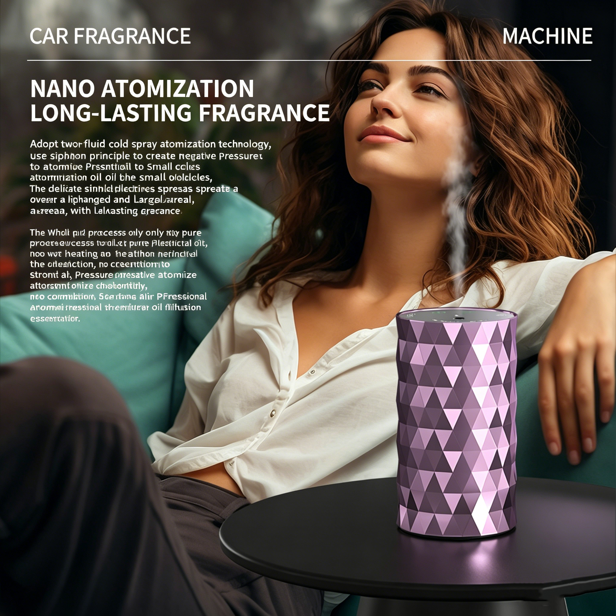 Waterless Essential Oil Diffus - Home Fragrance Mist reseña y precio