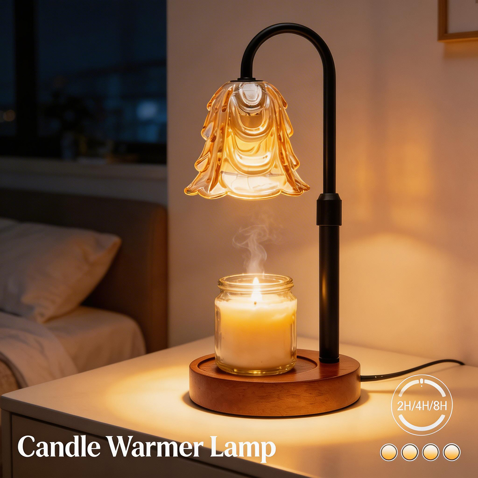 Candle Warmer Lamp Home Decora - Home Fragrance Wax Melts reseña y precio