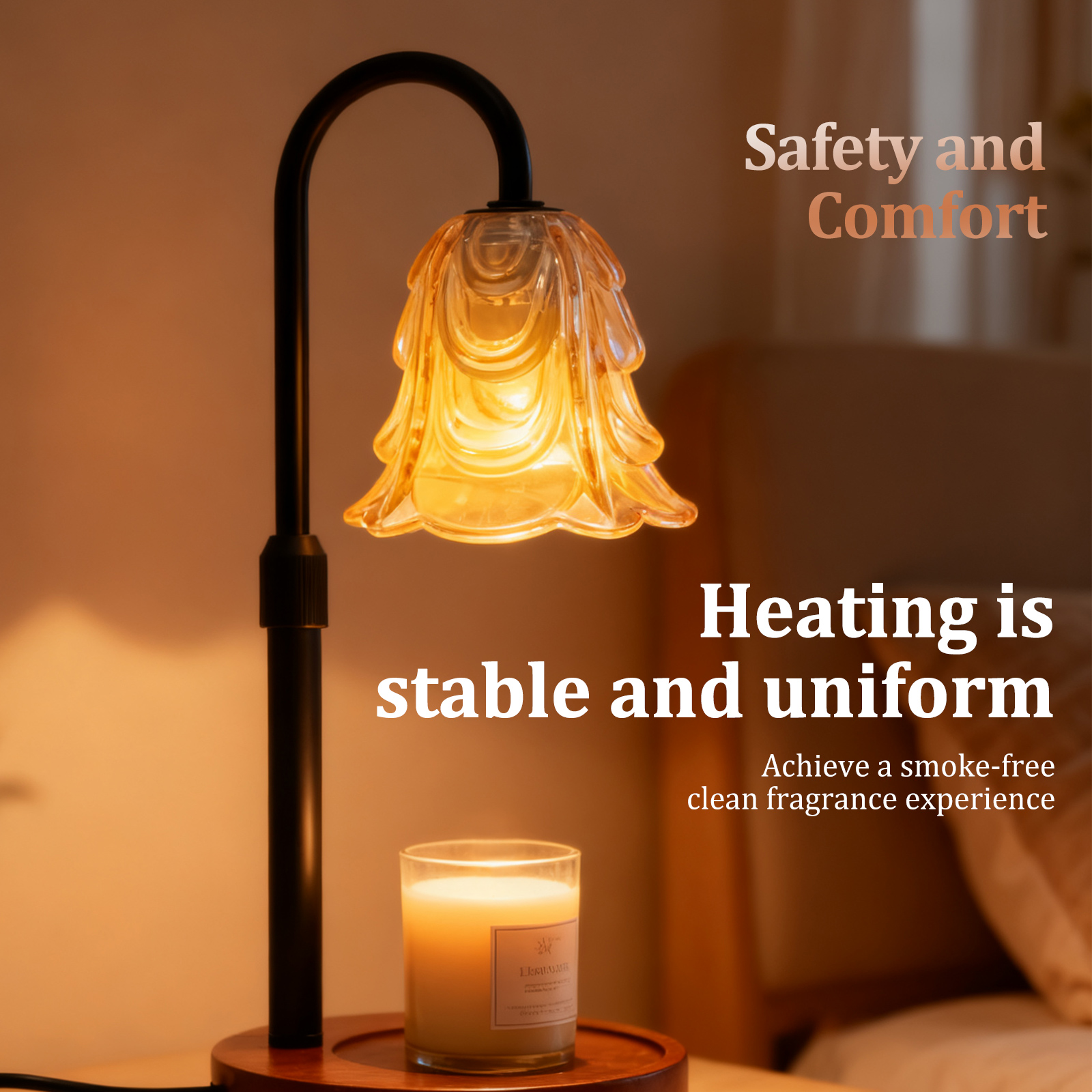 Candle Warmer Lamp Home Decora - Home Fragrance Wax Melts reseña y precio