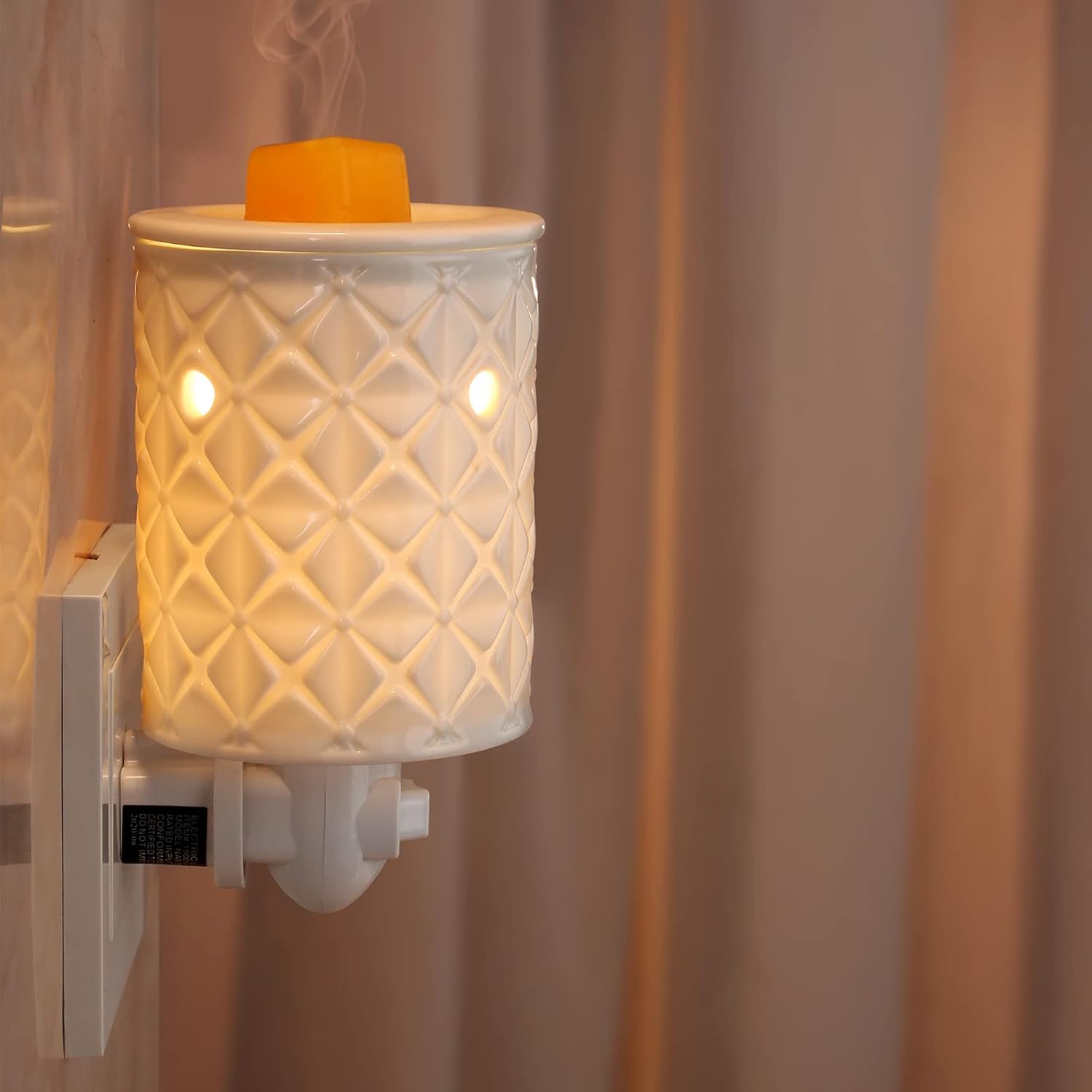 Plug in Wax Melt Warmer, Ceram - Home Fragrance Wax Melts reseña y precio