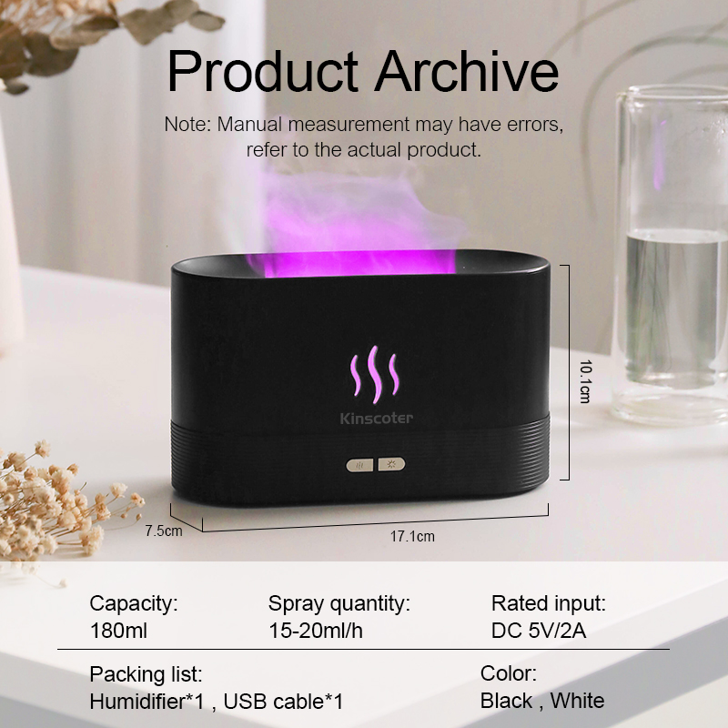 USB Desktop Flame Aroma Diffus - Home Fragrance Accessories reseña y precio