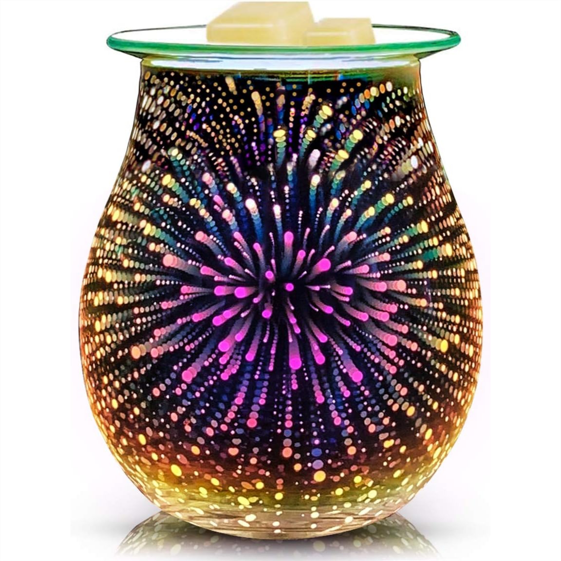 3D Glass Electric Wax Melt War - Home Fragrance Wax Melts reseña y precio