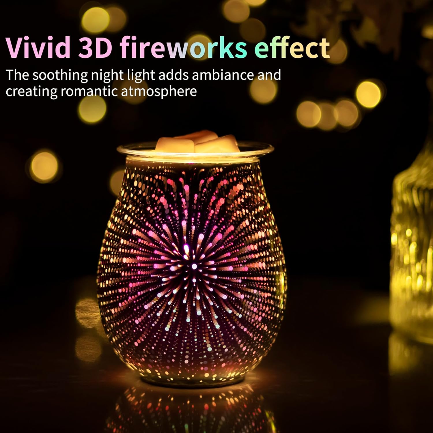 3D Glass Electric Wax Melt War - Home Fragrance Wax Melts reseña y precio