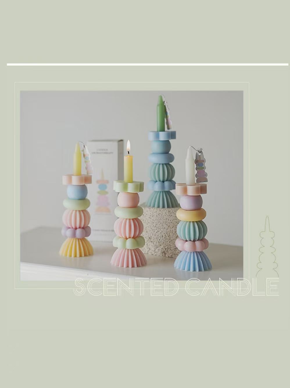 Artisan Geometric Layered Frag - Home Fragrance Gift reseña y precio