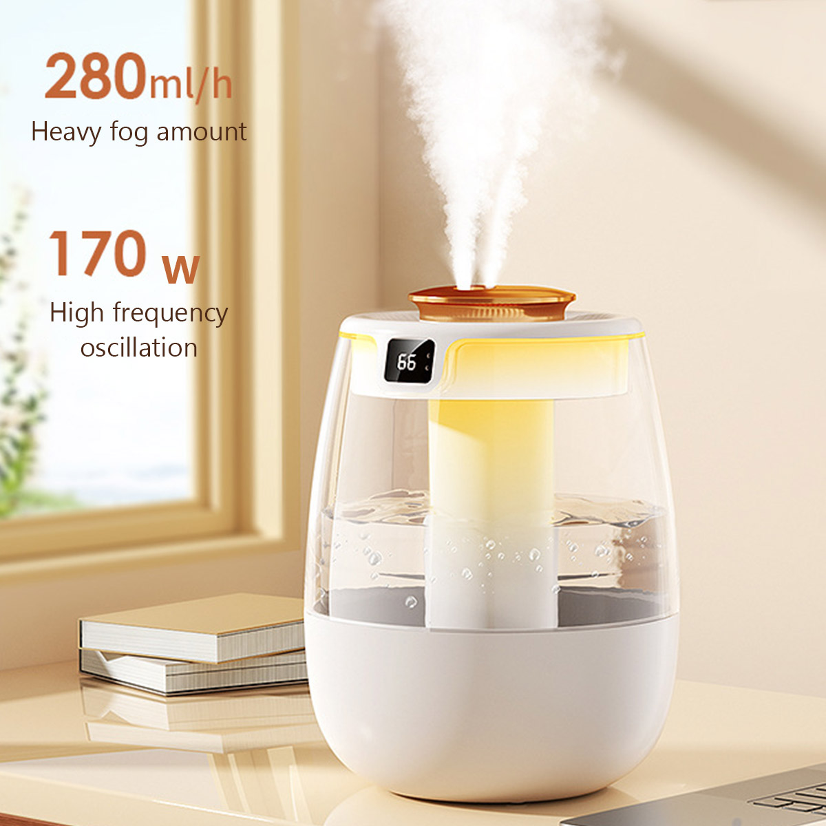 1.3L Air Humidifier Double Spr - Home Fragrance Mist reseña y precio