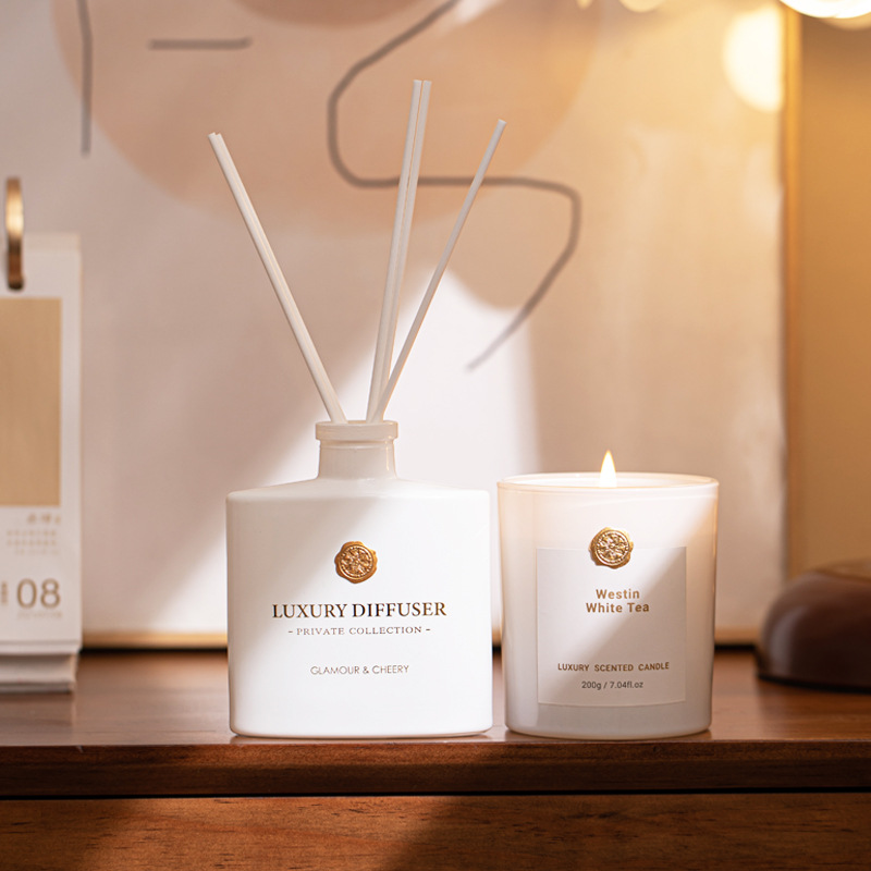 Reed Diffuser & Scented Candle - Home Fragrance Wax Melts reseña y precio