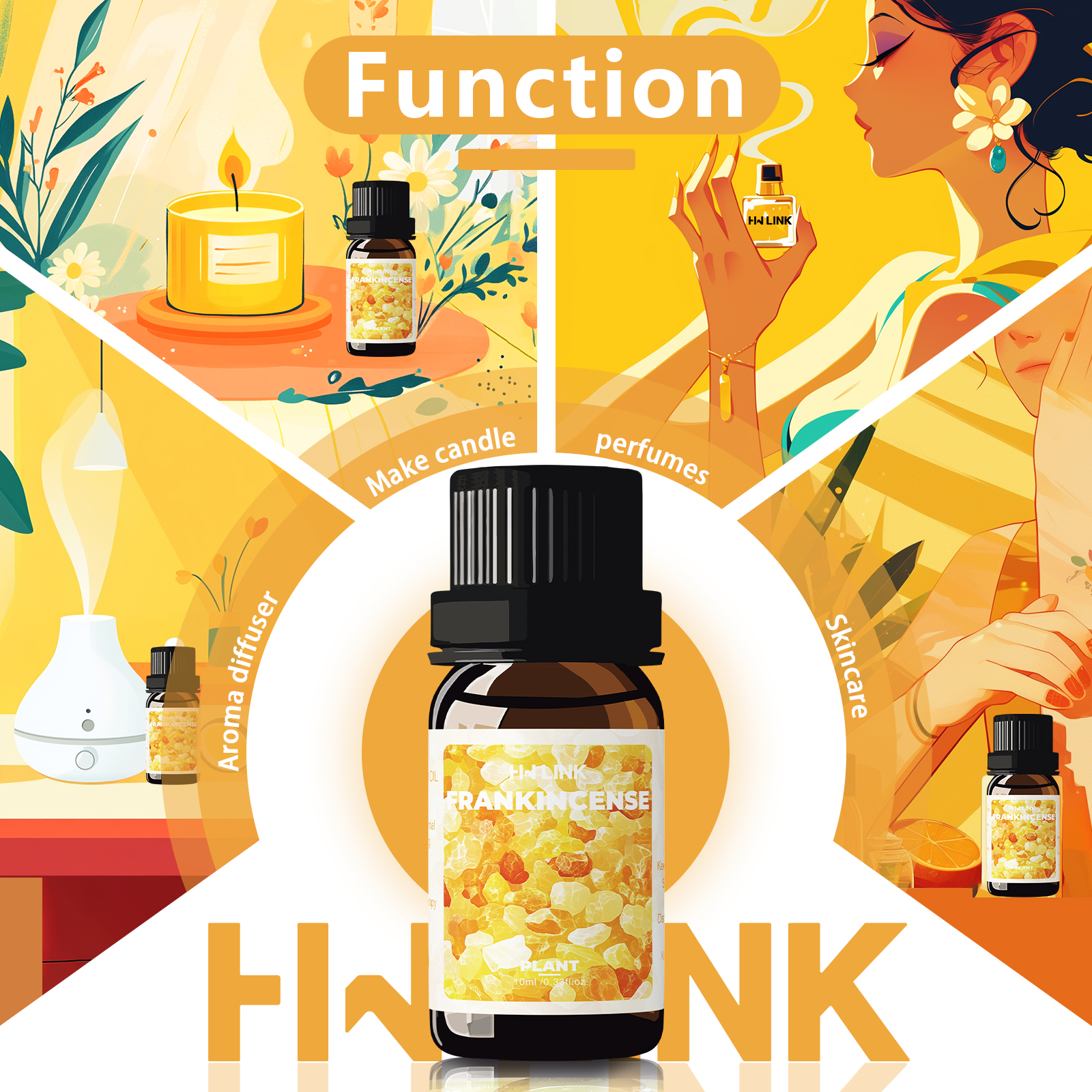 Frankincense Essential Oil 10m - Home Fragrance Gift reseña y precio