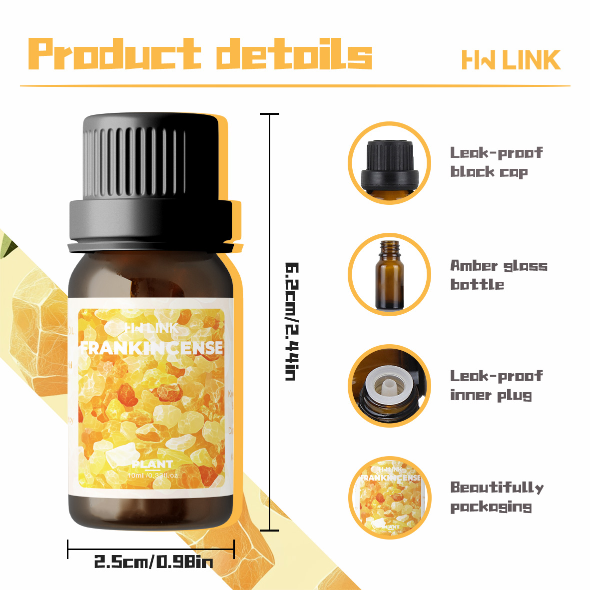 Frankincense Essential Oil 10m - Home Fragrance Gift reseña y precio