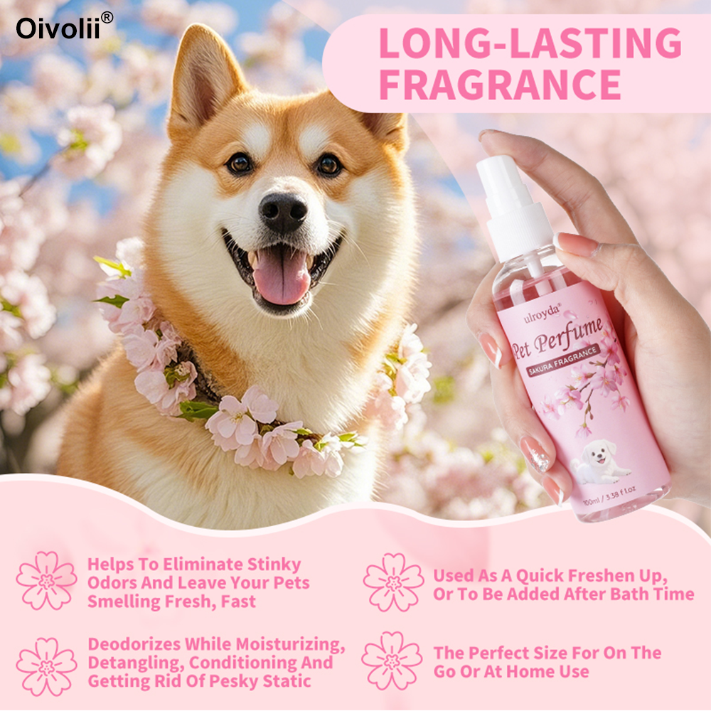 Sakura Pet Perfume Spray Long  - Home Fragrance Mist reseña y precio